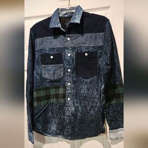DECIBEL BUTTON UP SHIRT